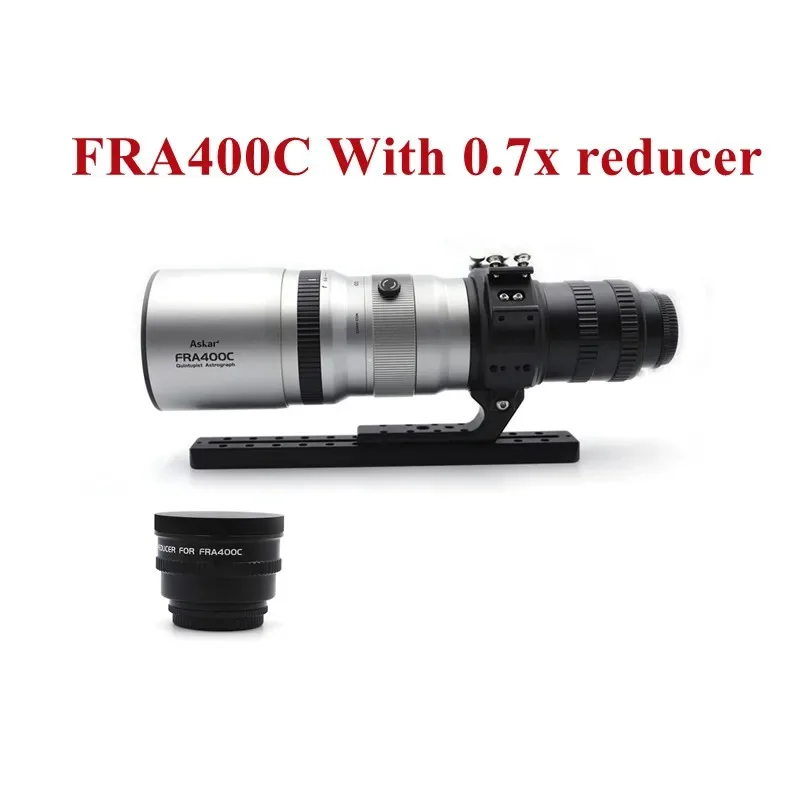 Askar FRA400C 72mm F/5.6 Quintuplet Petzval Flat-Field Astrograph with 0.7x Full-Frame Reducer for Deep Sky Astrophotography