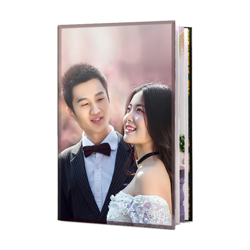 Custom Made Photo Book Crystal PhotoBook Photograph Album  Photo Book Free Design Lovers Gift Photo Print
