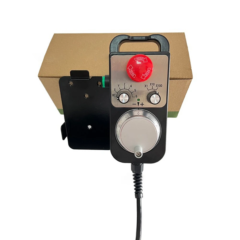 CNC Hand Held MPG Controller with 2 Phases A B Output Configuration and Line Driver Signal Type for Industrial Use