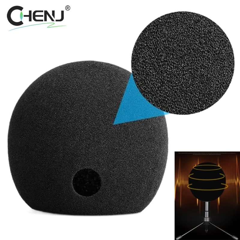 Mic Foam Cover Compatible with Blue Snowball Ice,Pop Filter Windscreen Cover Compatible with Blue Snowball