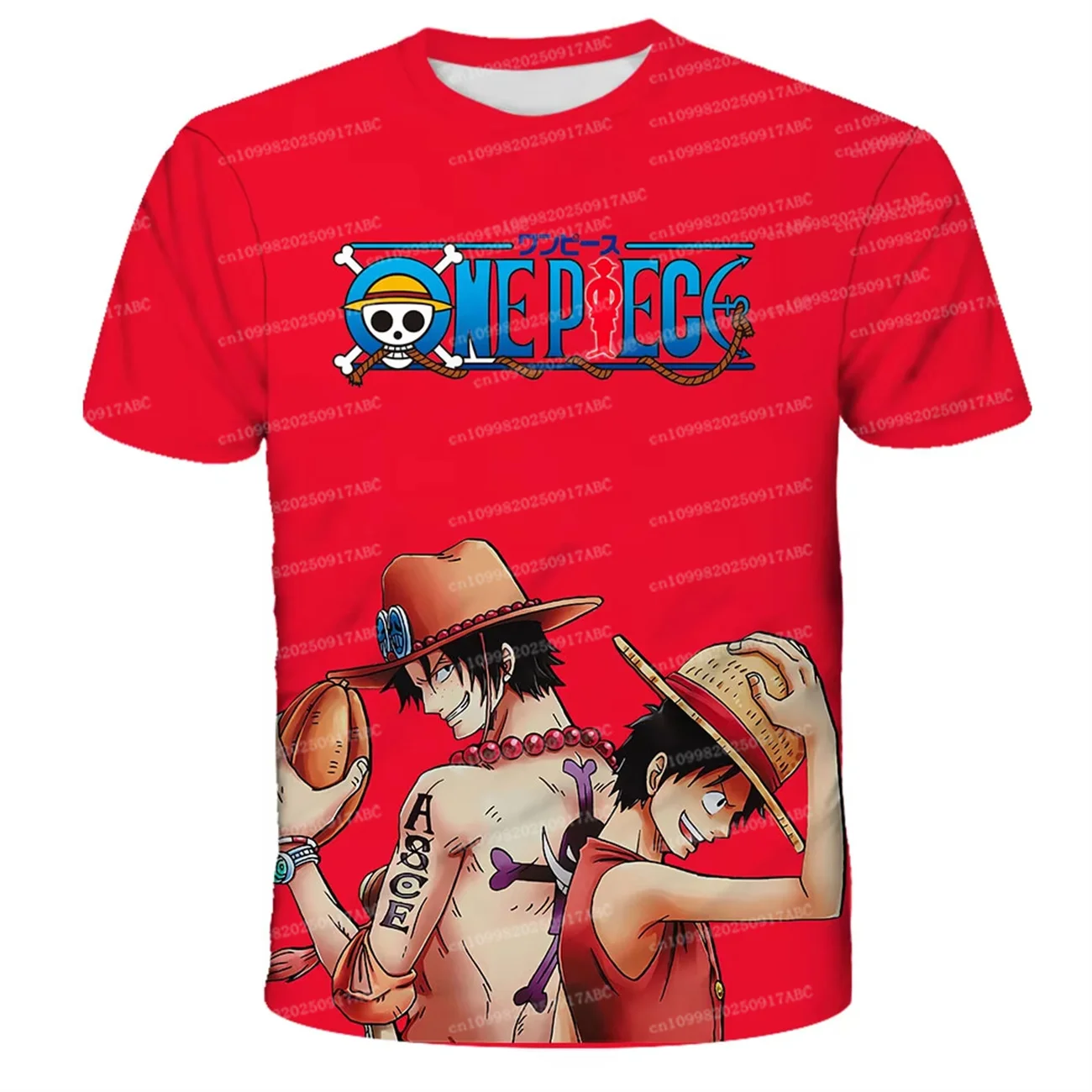 

Футболка с изображением Луффи из аниме One Piece, футболка для косплея, летняя футболка, мужская и детская одежда, топ с мультяшным принтом, свободная женская футболка оверсайз