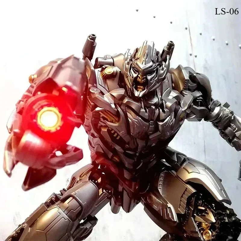 

【In stock】 Transformed Toys LS-06 LS-06 Megatron Zoom Alloy Edition Tanks Movable Humanoid Robot Model Toys Gift Collection