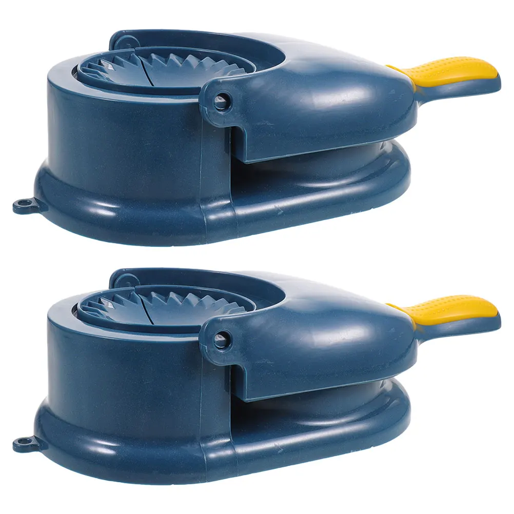

2pcs Blue Mold Wrapper Dough Press Kitchen Presser Skin Maker Dumpling Wraps Tool Automatic Dough Press Pastry Tools