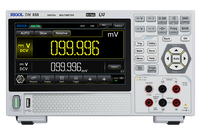 RIGOL DM858/DM858E 5.5-bit resolution 125rdgs / 80rdgs digital desktop multimeter 0.03%/0.06% DCV accuracy storage of 500,000