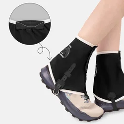 1 Pair Trail Low Gaiters Waterproof Elasticity Shoe Gaiters For Running Hiking 1 Pair Of Low Gaiters