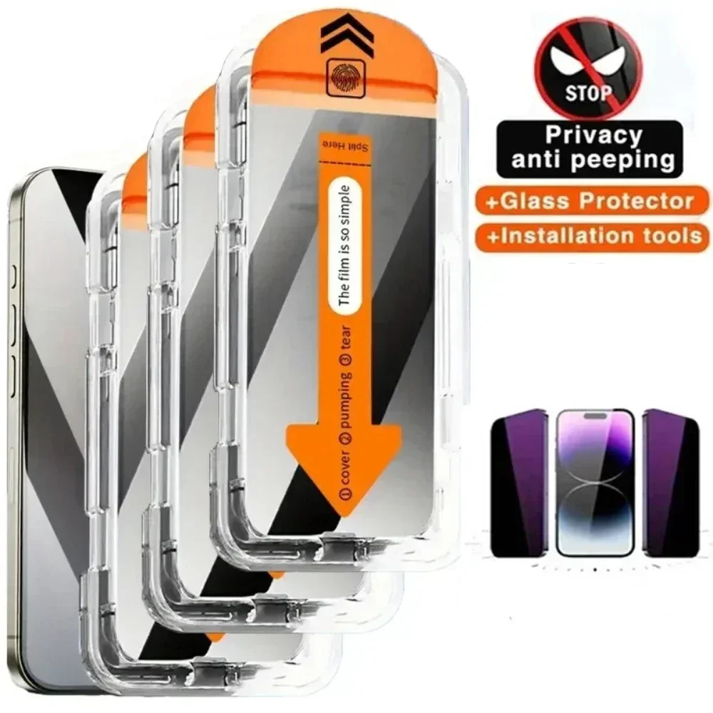 Dla Samsung Galaxy XCover 7 Pro Osłona ekranu Prywatność Anti-peeping Spy Folia ze szkła hartowanego Łatwa instalacja Zestaw do usuwania kurzu