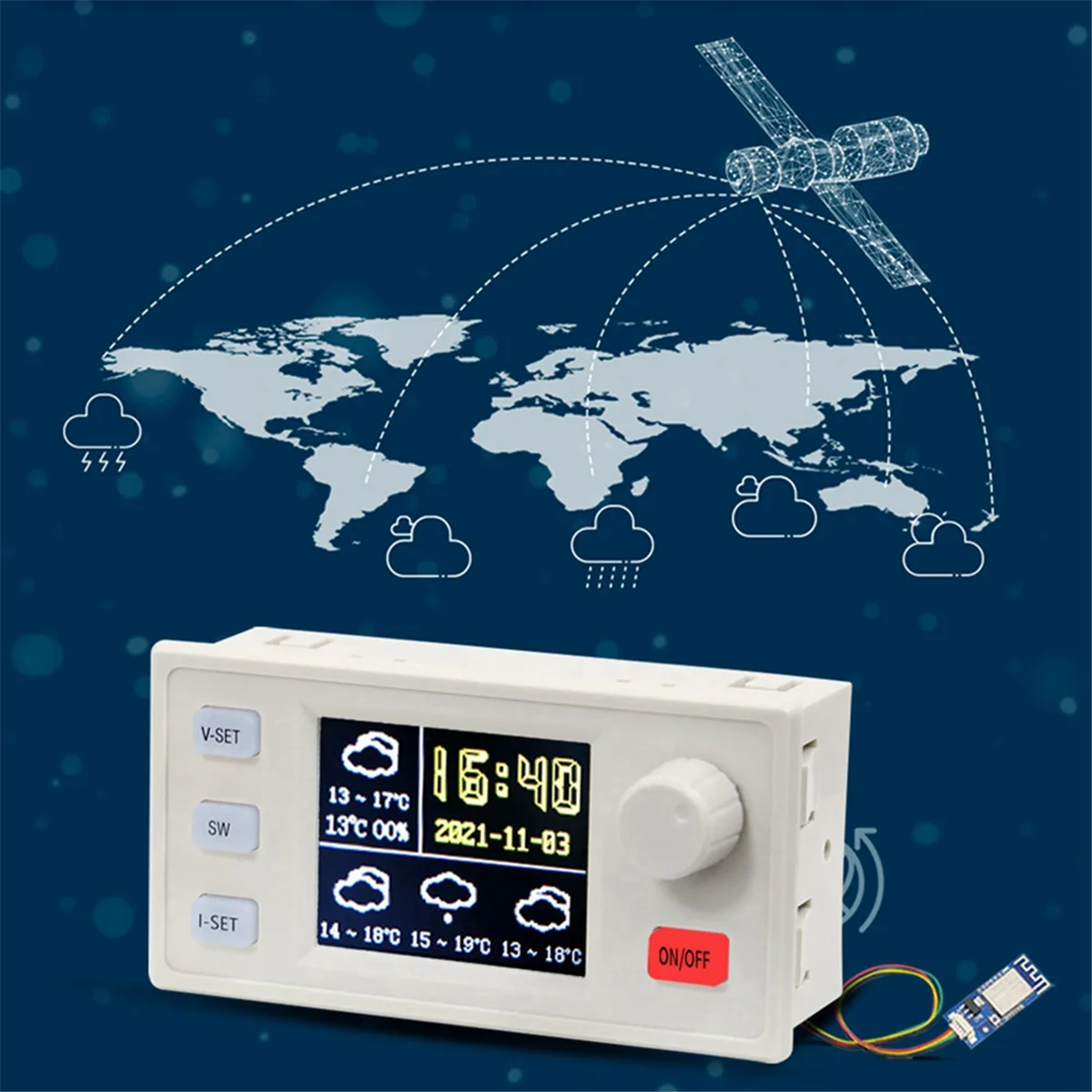 ABJZ XY6509S Adjustable DC Regulated Power Supply Constant Voltage Current Maintenance 65V 9A 585W Step-Down Module