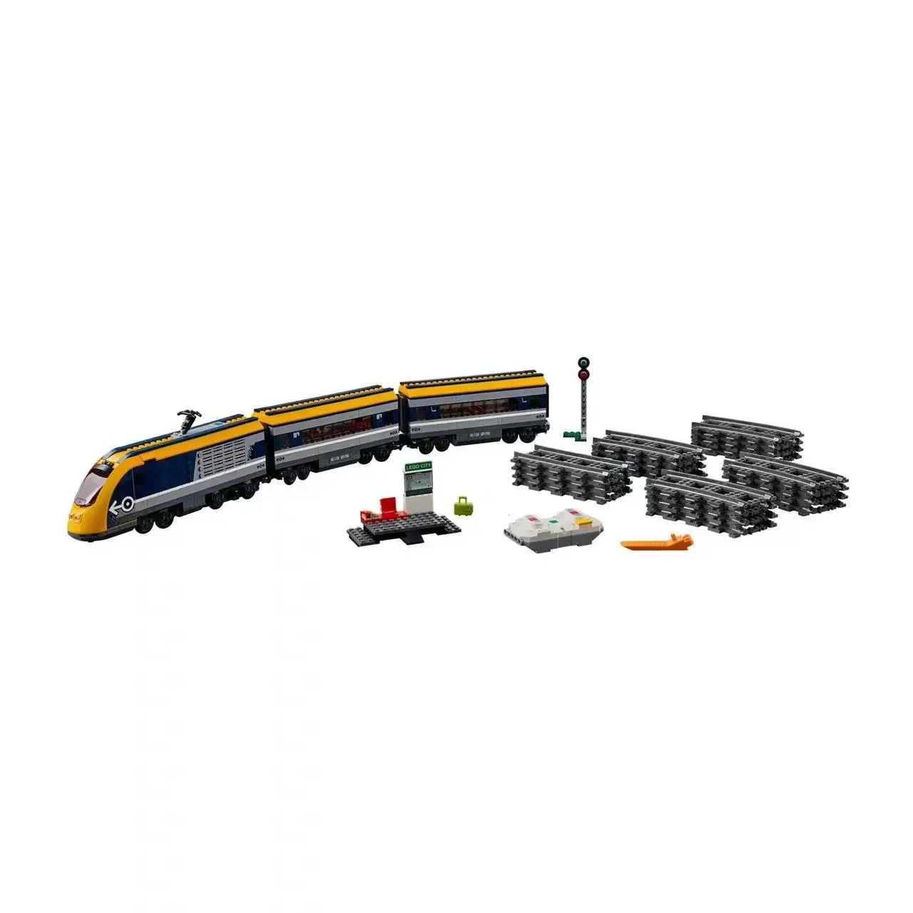 市ハイテク RC 都市列車電動リモコンモデルテクニカルレンガビルディングブロックのおもちゃ大人子供のギフト