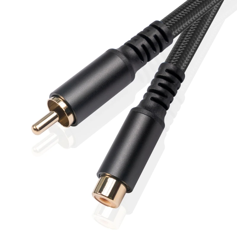 Robust Male to Female Cable Extension Cable for Home Theater Setups 594A