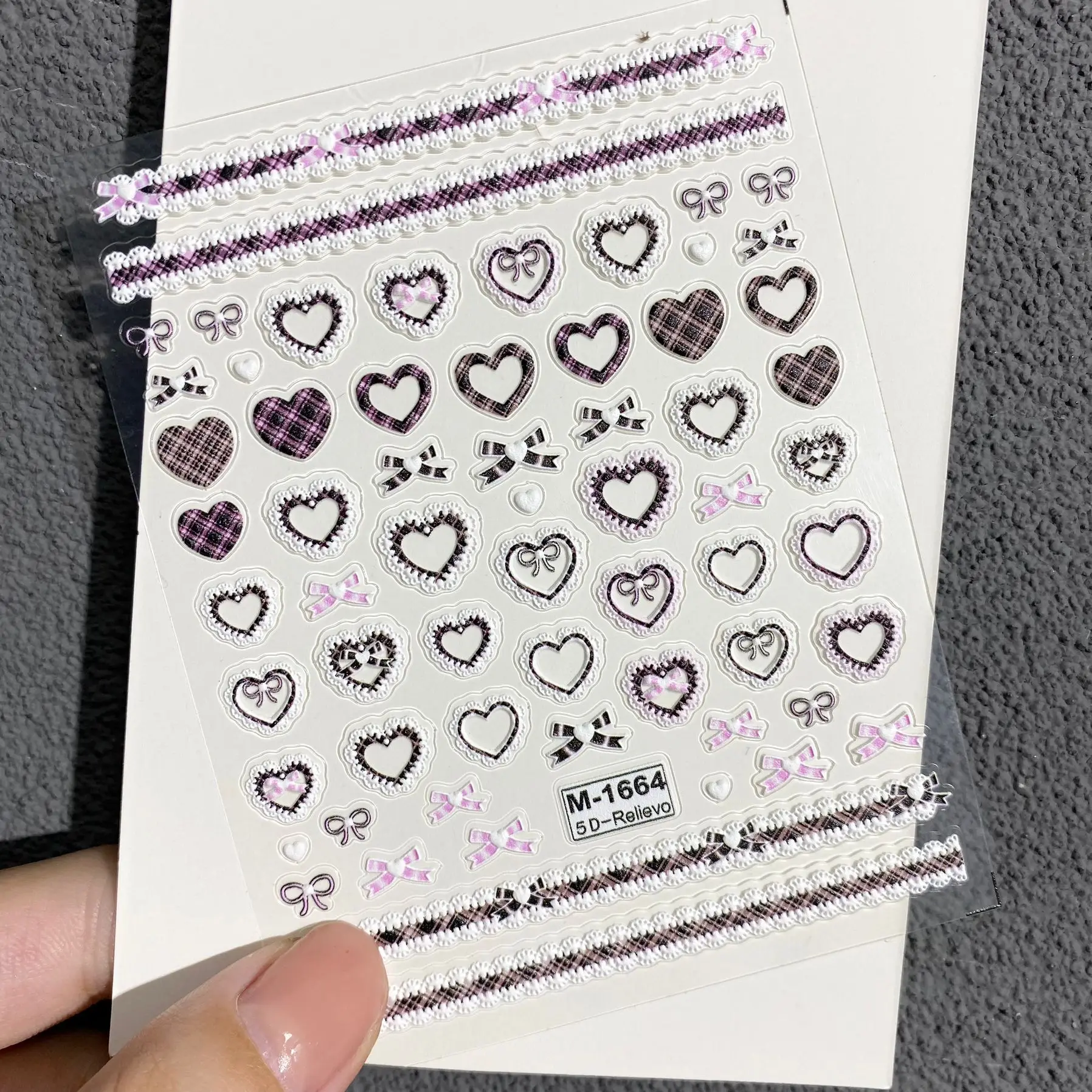 MINKYS New Arrival 3pcs/pack Kpop Toploader Decorative Stickers Nail Sticker Set Stationery