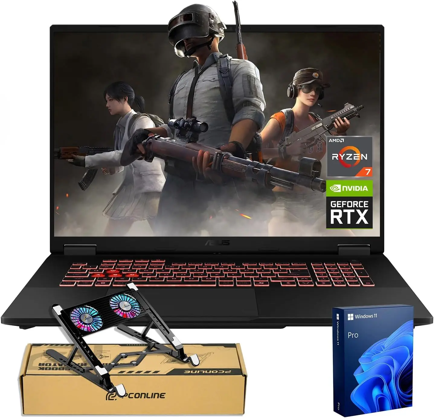 

Игровой ноутбук ASUS TUF A18 5070 Pro, 18-дюймовый WQXGA дисплей 240 Гц, AMD Ryzen 7 260 (превосходит Intel i7-14700), NVIDIA RTX 5070, 64 ГБ ОЗУ