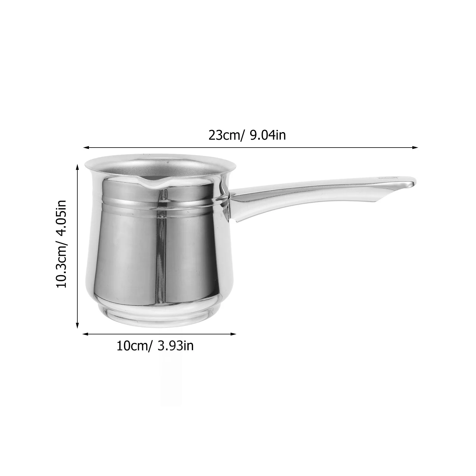 Stainless Steel Espresso Pot For Camping Coffee Household Turkish 720Ml Robust Multi-function Beverage Kettle Daily