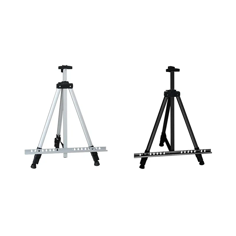 

1.6M Tripod Display Rack Travel Painting Easel Telescopic Folding Portable Shelf For Outdoor Travelling Decoration