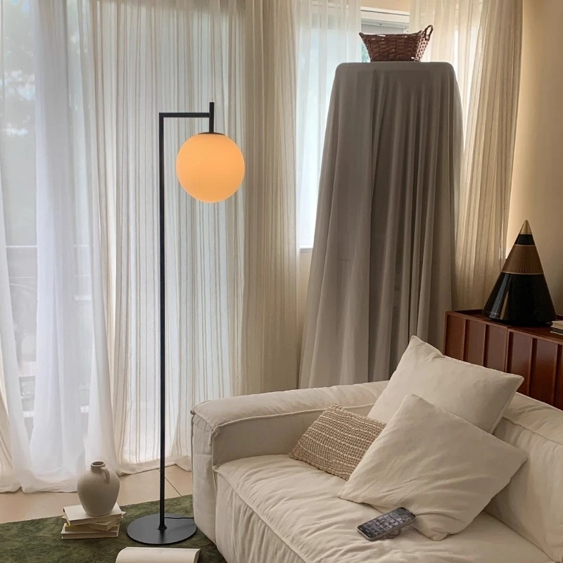 

Nordic Modern Floor Lamps Atmosphere Living Room Bedroom Bedsides Sofasides High-end Artistic Creative Corner LED Vertical Light