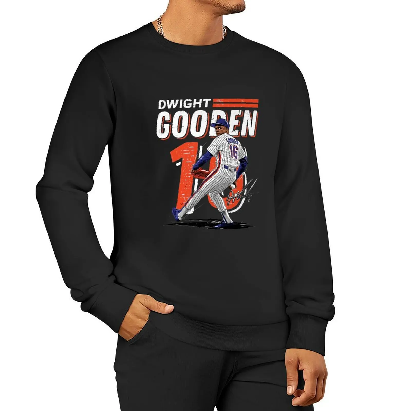 Dwight Gooden Dash Pullover Hoodie anime clothing hooded shirt streetwear men mens clothing hooded sweatshirt for men