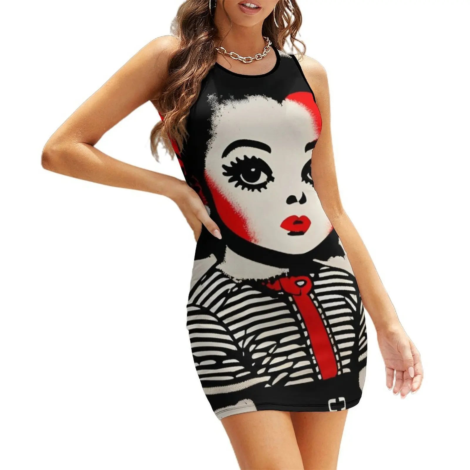 

Valley of the Dolls Sleeveless Sundress Woman dresses dresses for womens 2025 clothing women summer 2025 evening dress woman