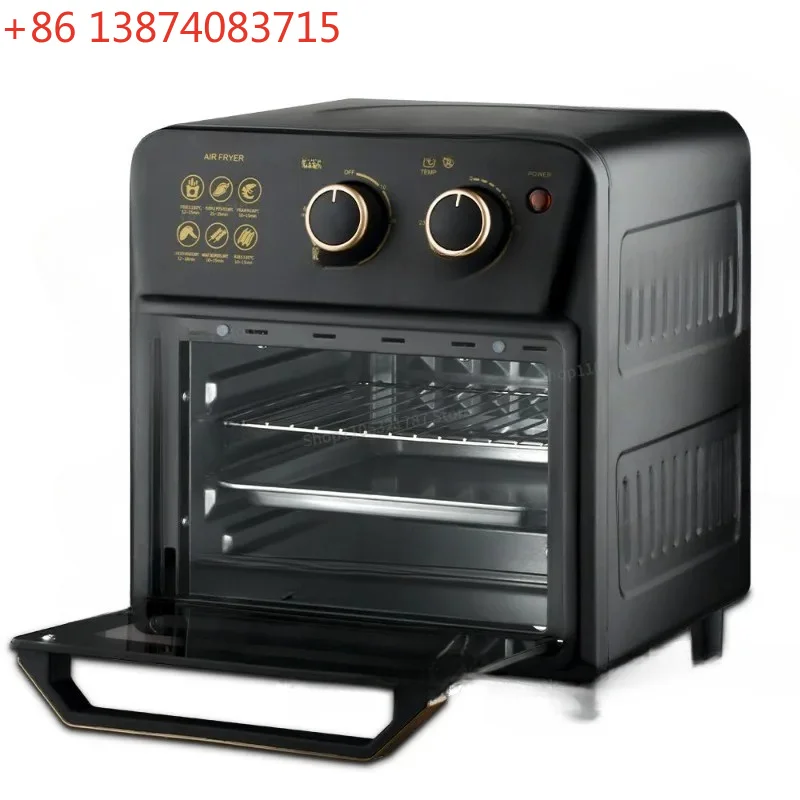 15L Large Capacity Multifunctional Air Fryer Electric Oven for Household Baking Cakes 110V