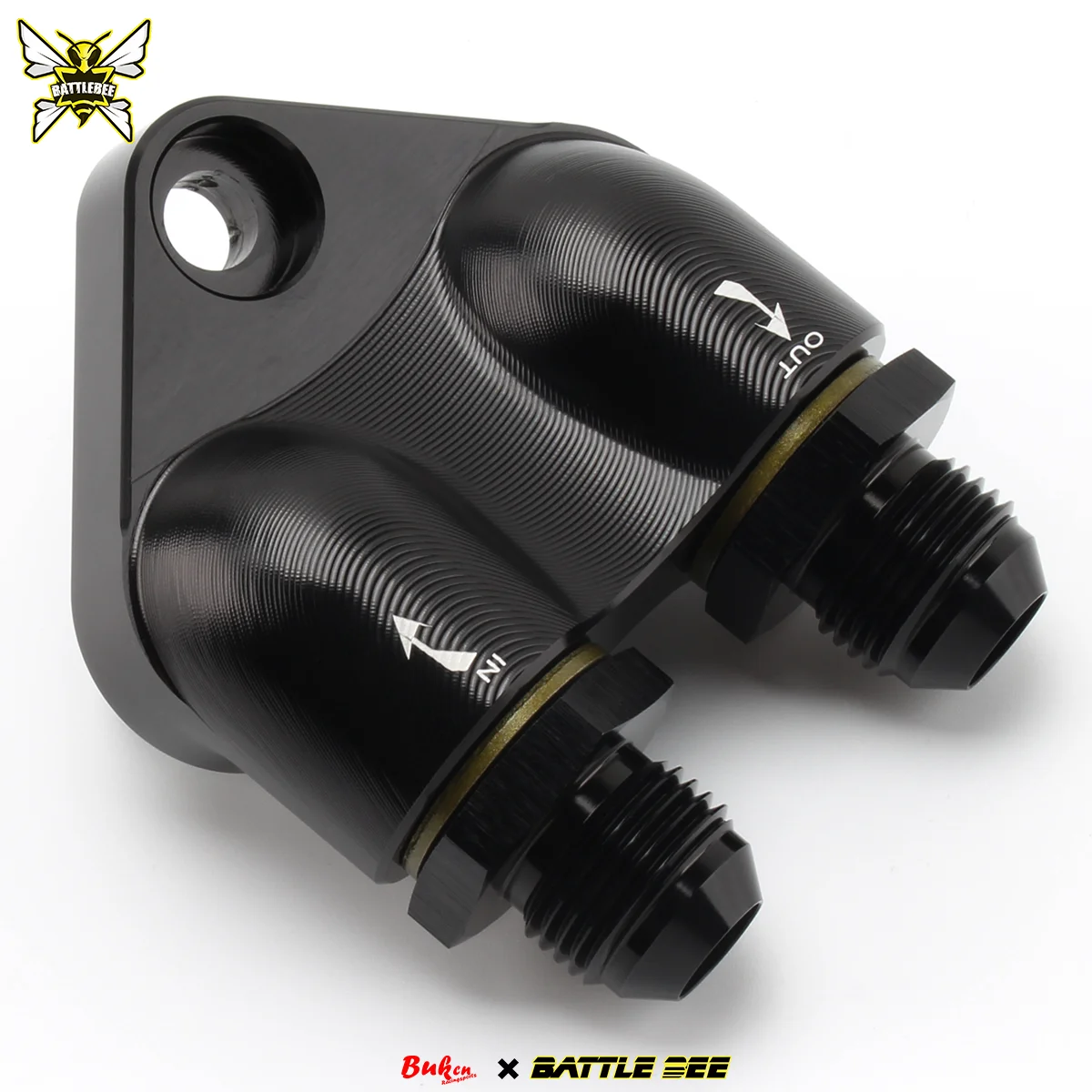 -BATTLEBEE ZF8HP Transmission Cooler Adapter For BMW F30 G20 N20 N55 N63 N74 Gearbox Upgrade Replacement BB‑TCA‑133