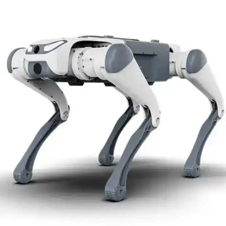 WiFi & 5G AI Smart Educational Robot Dog Metallkonstruktion für Unterhaltung, Fernbedienung und Sprachsteuerung