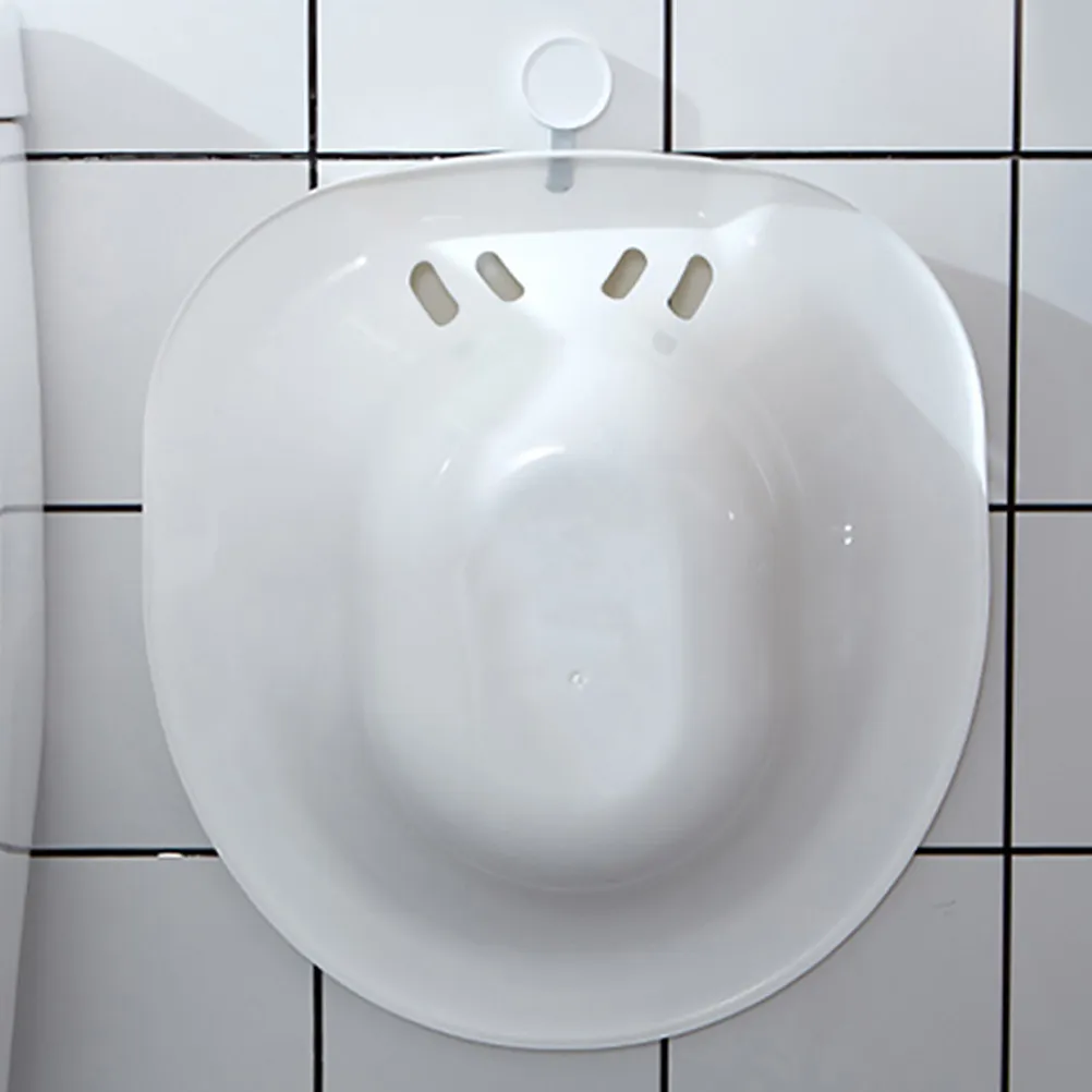 1Pcs Sitz Bath Basin Foldable Wall Mountable Plastic Toilet Soaking Bidet Design Women Private Parts Cleaner