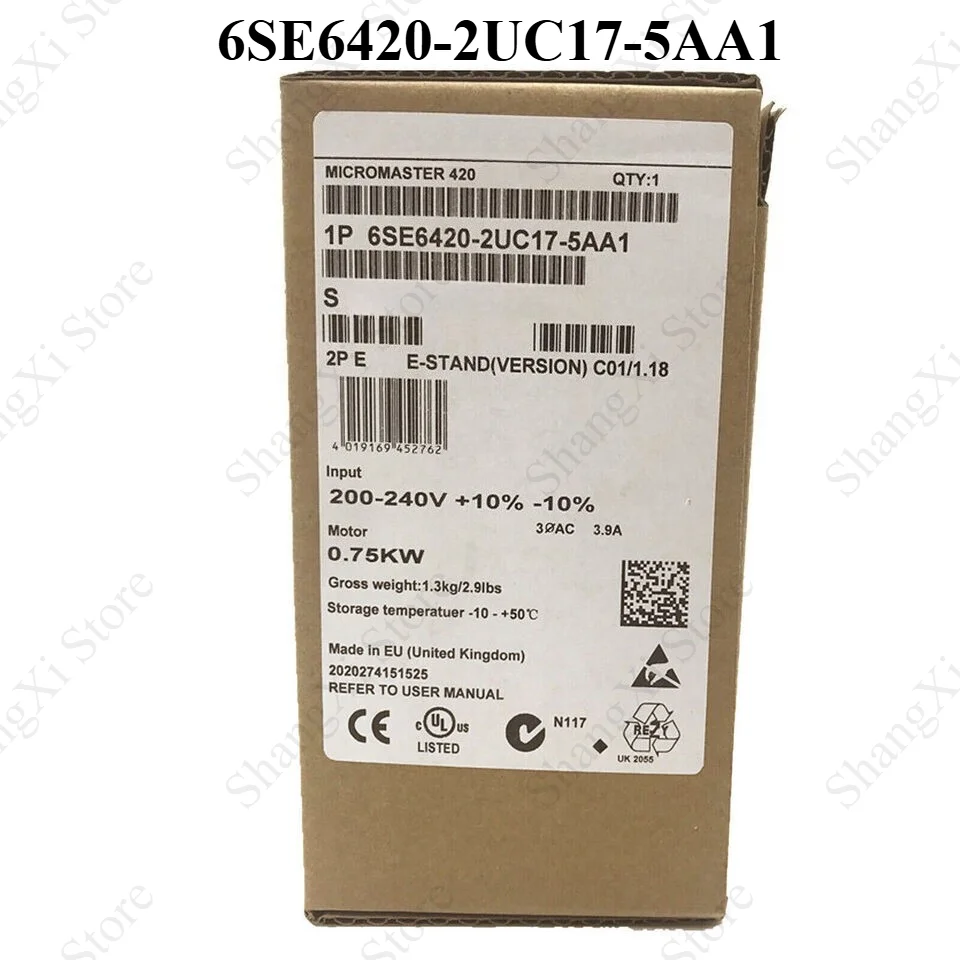 1PC Brand New 420 Inverter 6SE6420-2UC17-5AA1 Fast Delivery