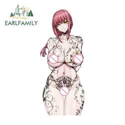 Earl family 13cm x 5,5 cm für nsfw geschwärzt Makima Fanart Auto Aufkleber Anime Waifu Devil Girl Tattoo Aufkleber Hentai kreative Grafiken