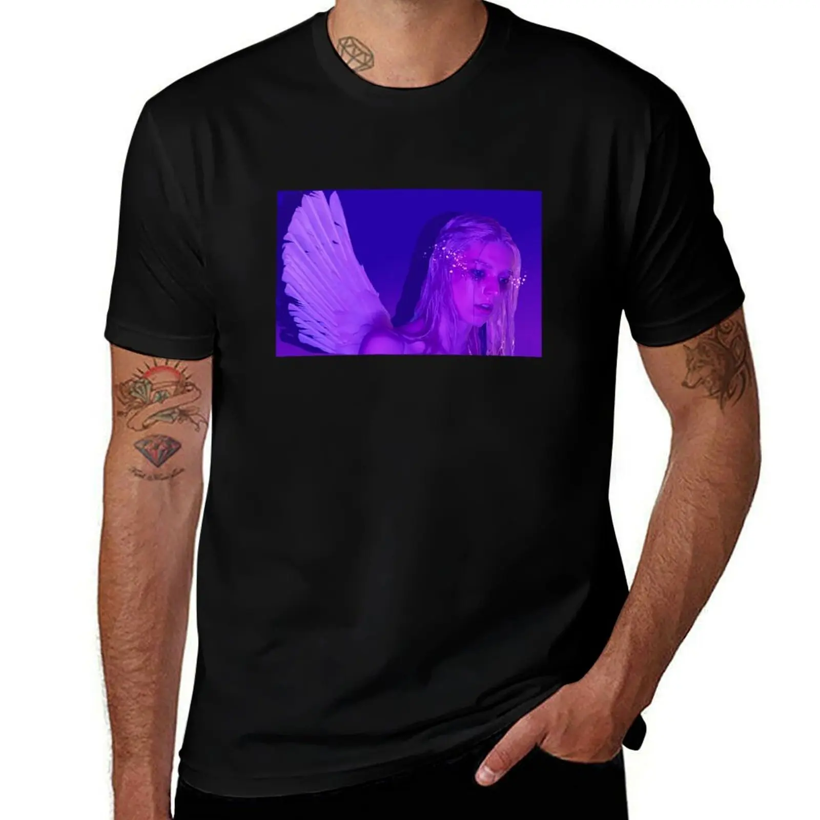 Jules Euphoria HBO Series Makeup Edit T-Shirt Utility Work Short Sleeve Top