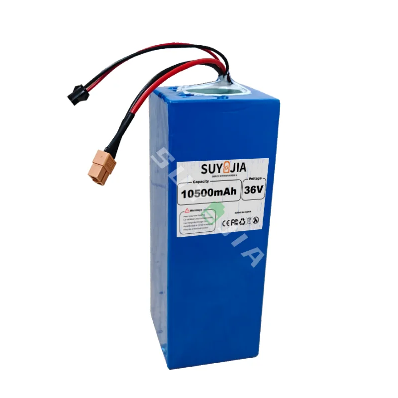 10S3P 36V10.5Ah 18650 Rechargeable Lithium Battery Pack Customizable Plug Built-in BMS for  Electric Scooter Power Tool UPS