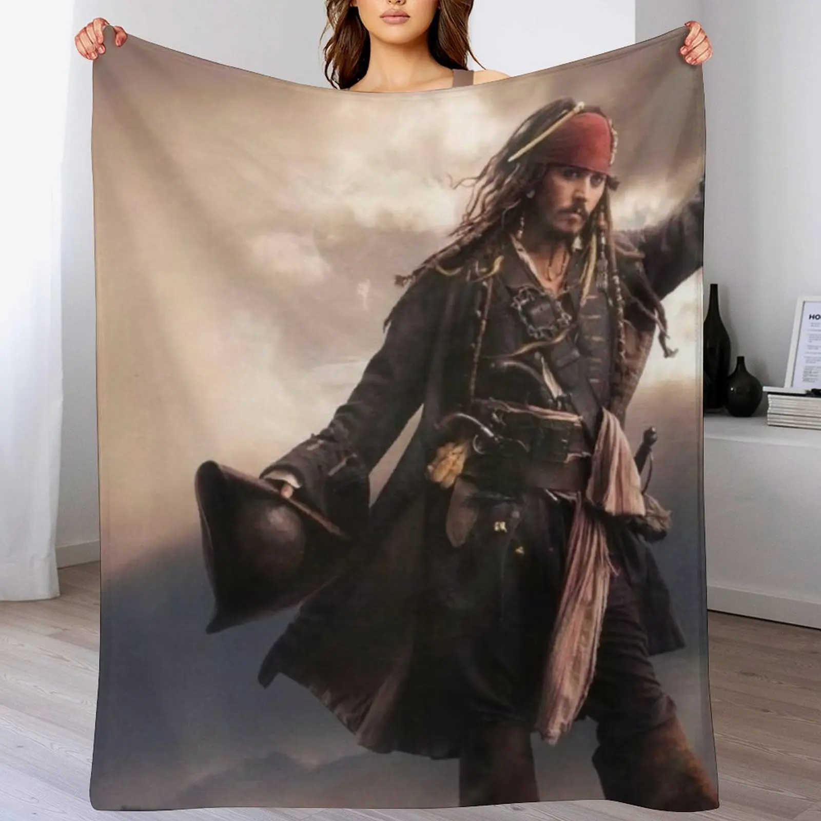 wallpaper Art Depp Throw Blanket Sofa Bed covers Giant Sofa Furrys Blankets