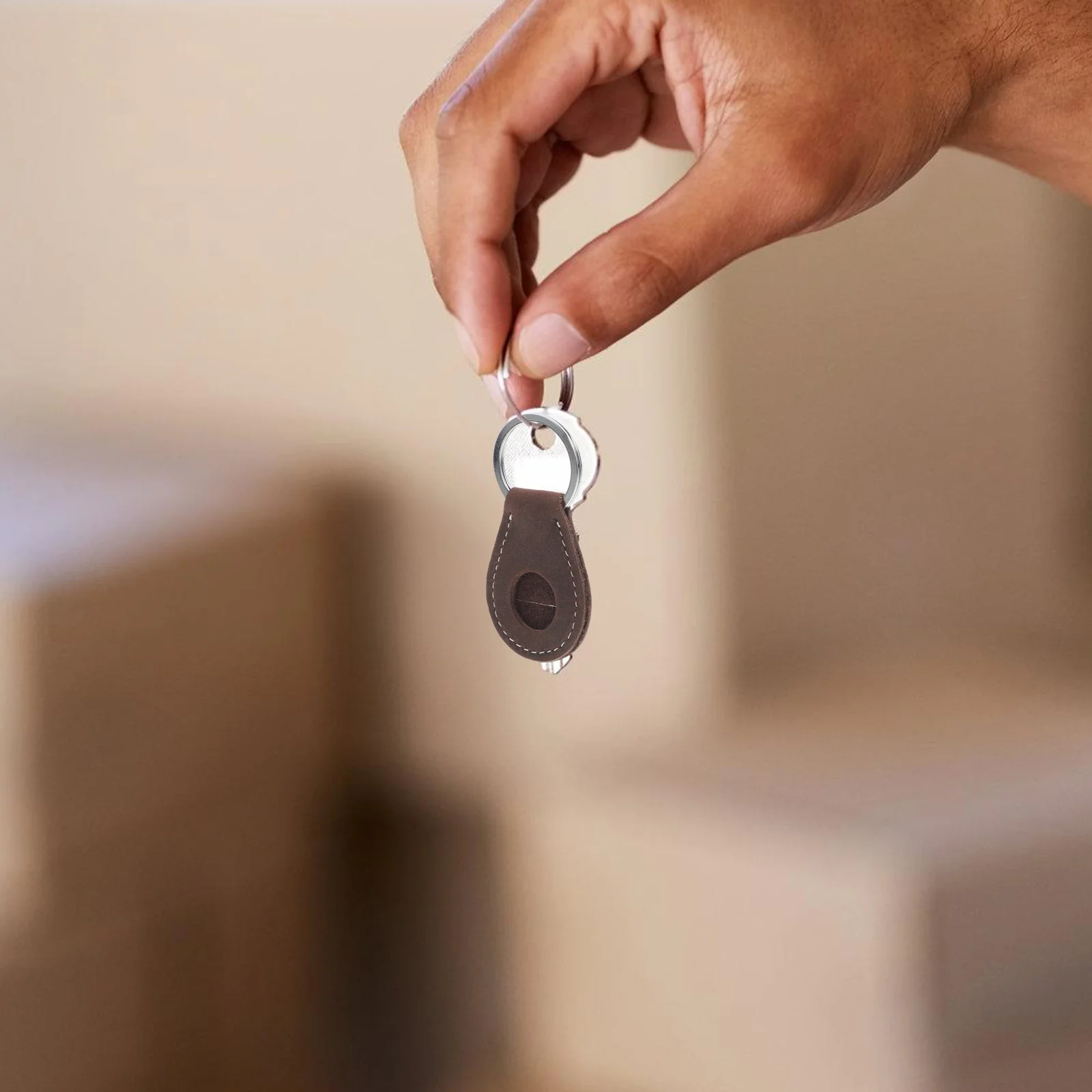 Snap Open Display Case para Moedas Comemorativas, Chaveiro titular do quarto, A Chip Fob