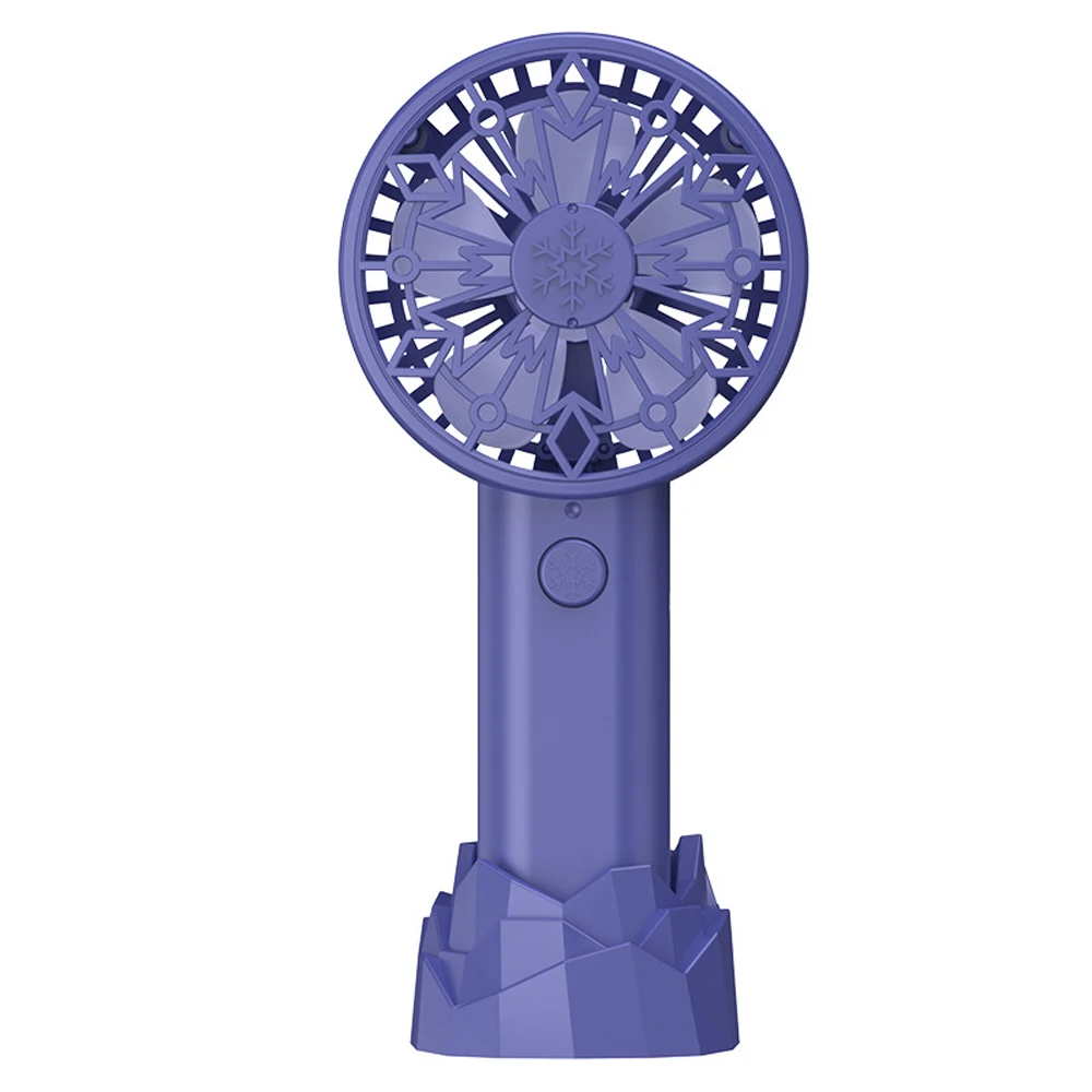 휴대용 데스크탑 이중 목적 선풍기, USB 충전, 베이스, 2 색 옵션, 패션 디자인, Abs 소재, 자연 바람