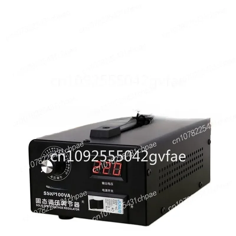 220V SSR-60VA 6KW 100A SSR-100VA Single Phase Solid State Voltage Regulator Electronic Silicon Controlled Voltage Regulator