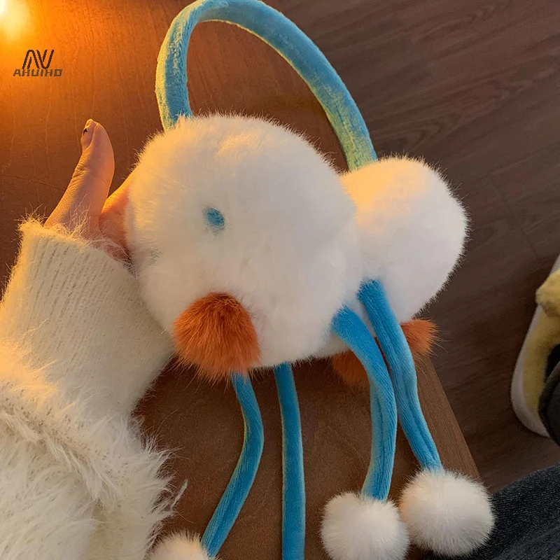 Cartone animato carino pupazzo di neve inverno caldo morbido peluche paraorecchie Girly equitazione sci a prova di freddo ispessimento paraorecchie protezione per le orecchie alette regali