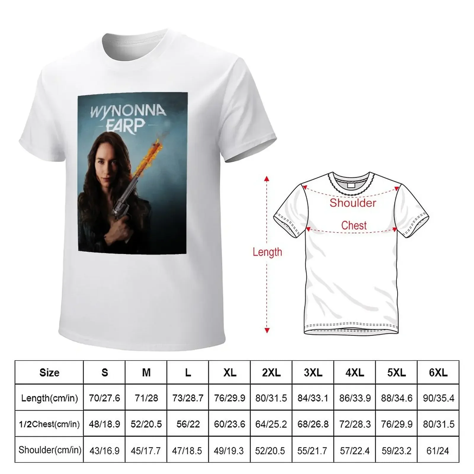 wynonna earp poster T-Shirt vintage anime shirt quick-drying customizeds oversizeds designer t shirt men