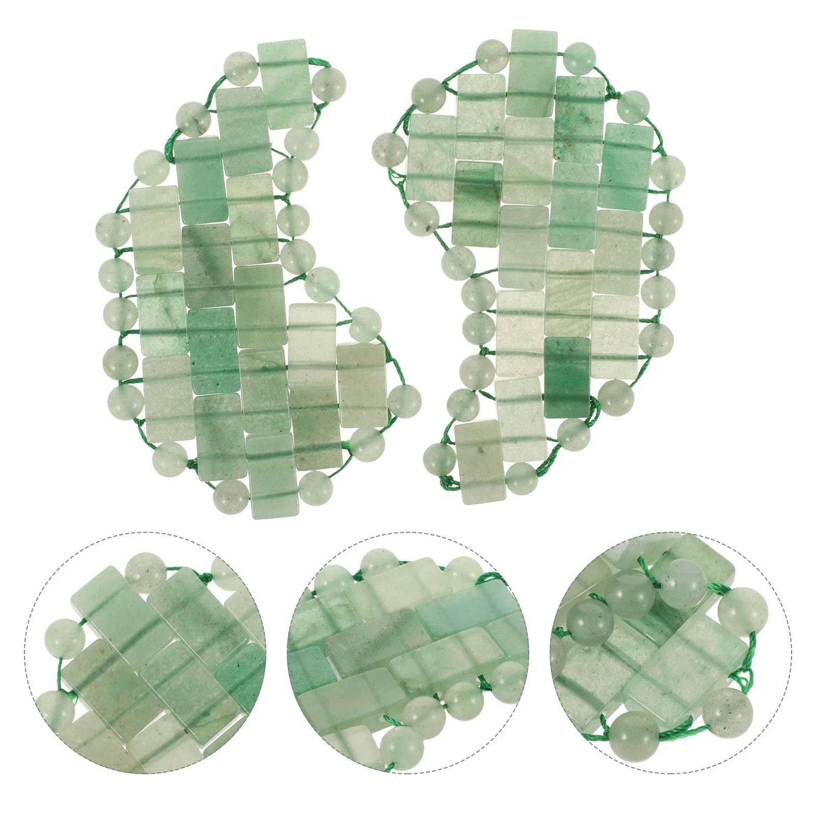 

Stone Mask Jade Cooling Patch For Puffiness Dark Circles Relief Eye Fatigue Reducer Facial Skincare Tool Eye Cover For