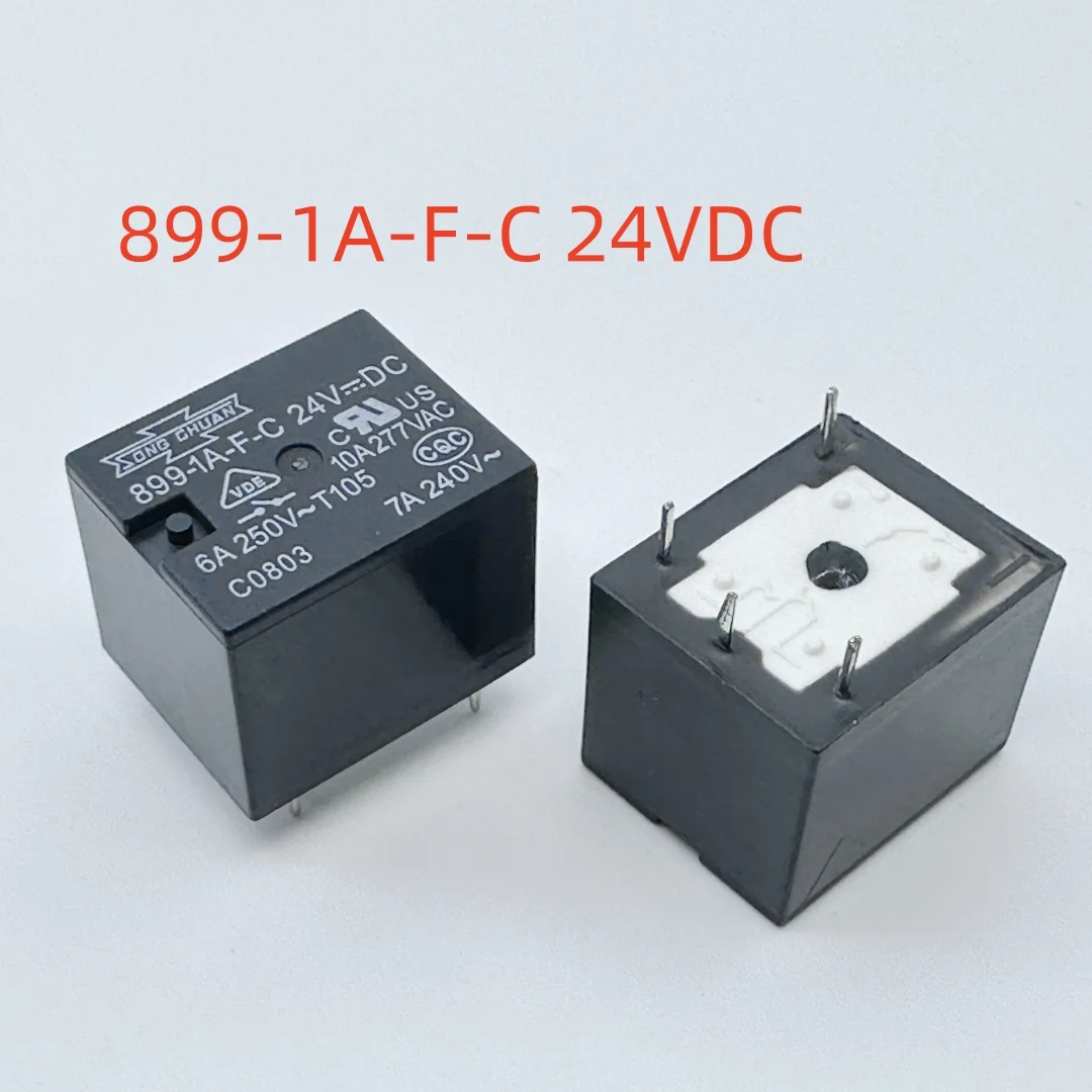 AMNOOL 899-1CH-F-C-12VDC Leistungsrelais – 10 A, 250 VAC, 5 Pins, 1 Stück, 12 V DC AMNOOL 899-1CH-F-C-12VDC Leistungsrelais – 10 A, 250 VAC, 5 Pins, 1 Stück, 12 V DC