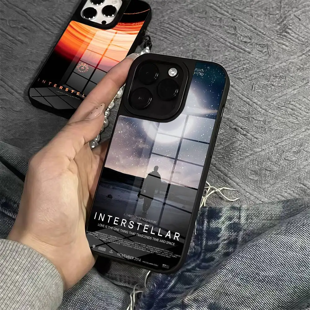 

Space I-Interstellars Phone Case Glass Cover For Iphone 16 15 14 12 11 13 Pro Max Mini Puls Attraction CASE