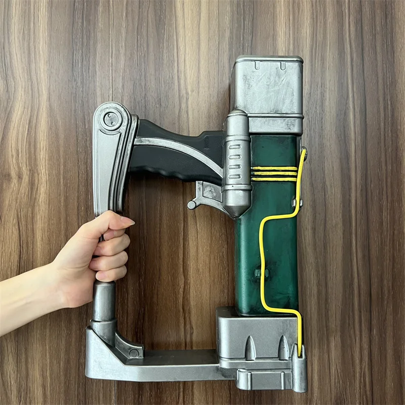 تداعيات 4 بندقية الليزر بندقية سلاح البنادق 1:1 تأثيري دور اللعب نموذج دمى هدايا المطاط لا اطلاق النار السلامة بولي PU المطاط لعبة الهالوين