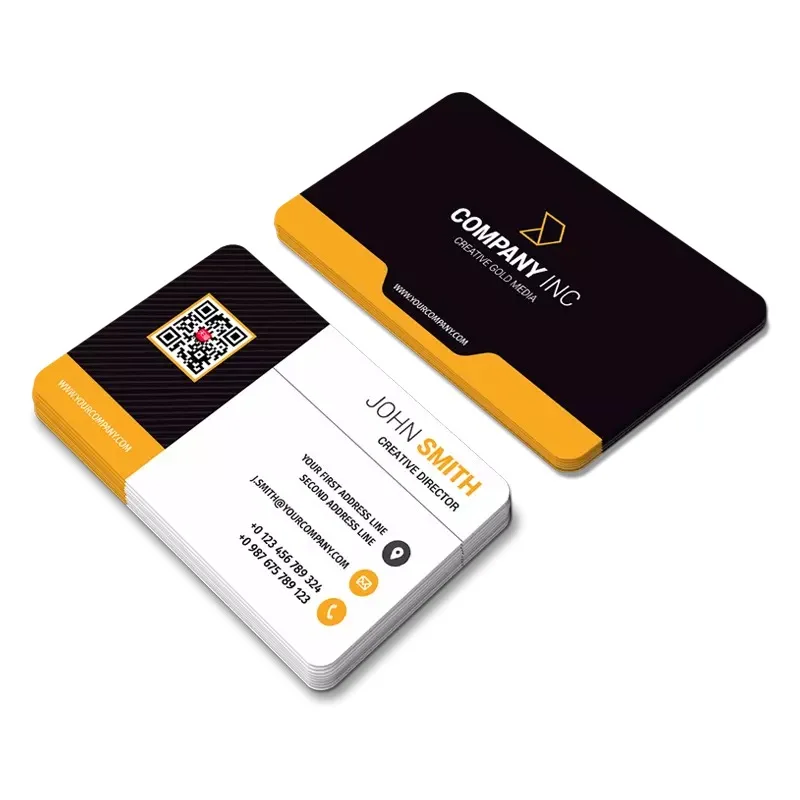 PVC Business Card Custom Logo Printing Plastic ID Cards Print Waterproof Glossy Matte Pearl Frosted Double-sided 85*54mm 200pcs