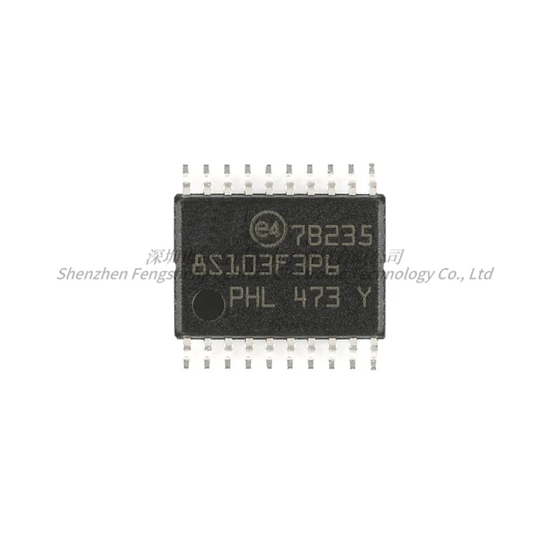 STM8S103F3P6TR TSSOP-20 16MHz/8KB فلاش/8 بت متحكم MCUs جديد وأصلي