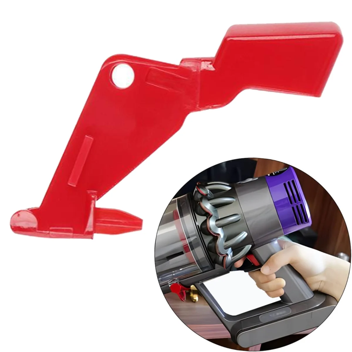 Substituição do botão do interruptor de gatilho para dyson v10 v11 sv12 sv14 aspirador de pó bloqueio de gatilho peça de substituição interruptor de alimentação