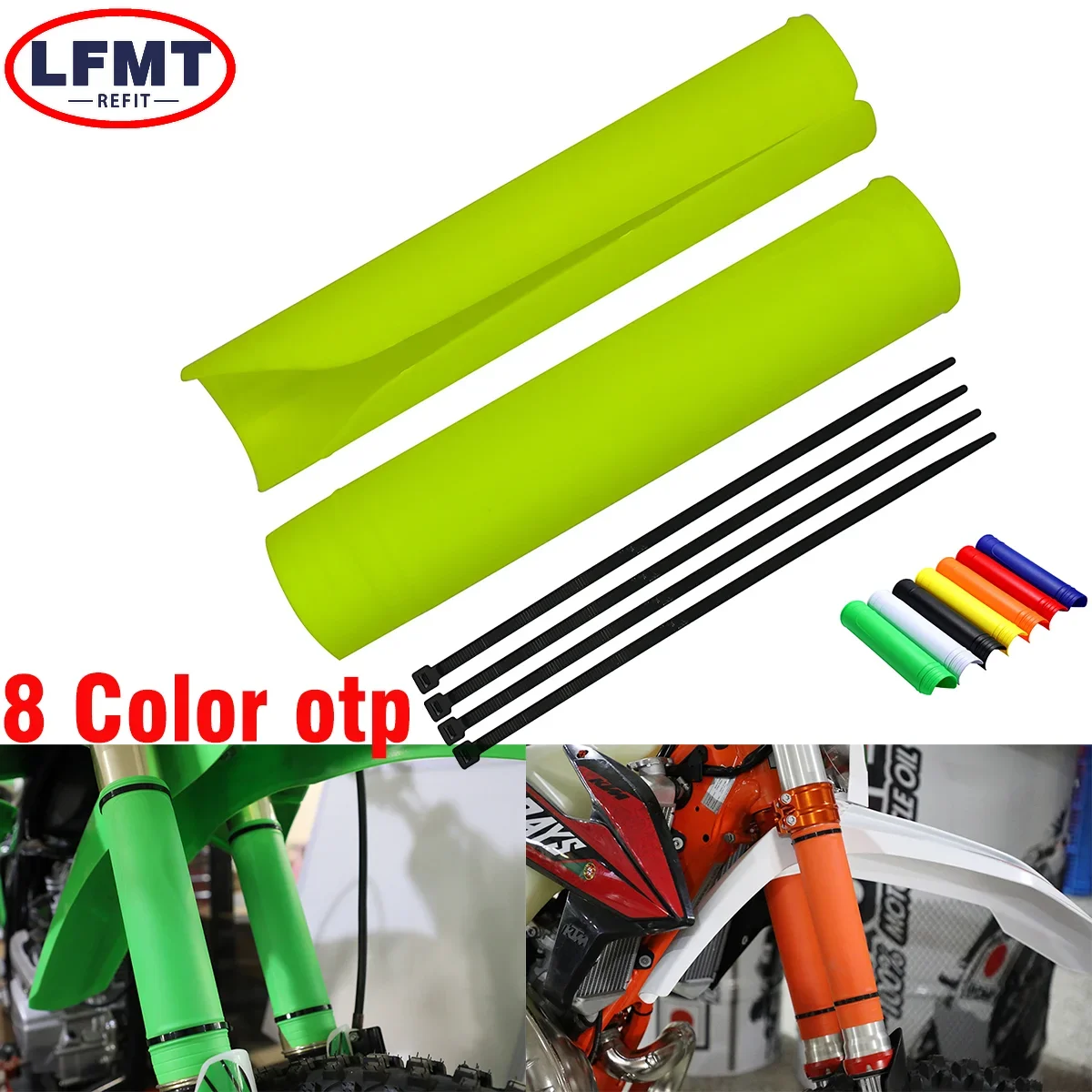 

Motorcycle Universal Fork Cover Shock Absorber Guard Protector For KTM GAS GAS BETA HUSQVARNA HONDA YAMAHA KAWASAKI SUZUKI