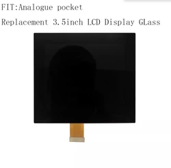 New Replacement DISPLAY LCD GALSS SCREEN PANEL For Analogue Pocket Console Black game console Repair Accessories Parts