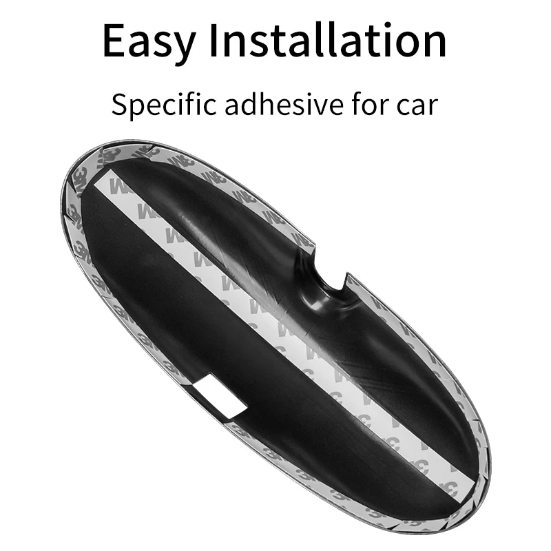 Quadro protetor de espelho retrovisor do carro para mini cooper r50 r52 r53 console central acessórios interior decoração capa caso