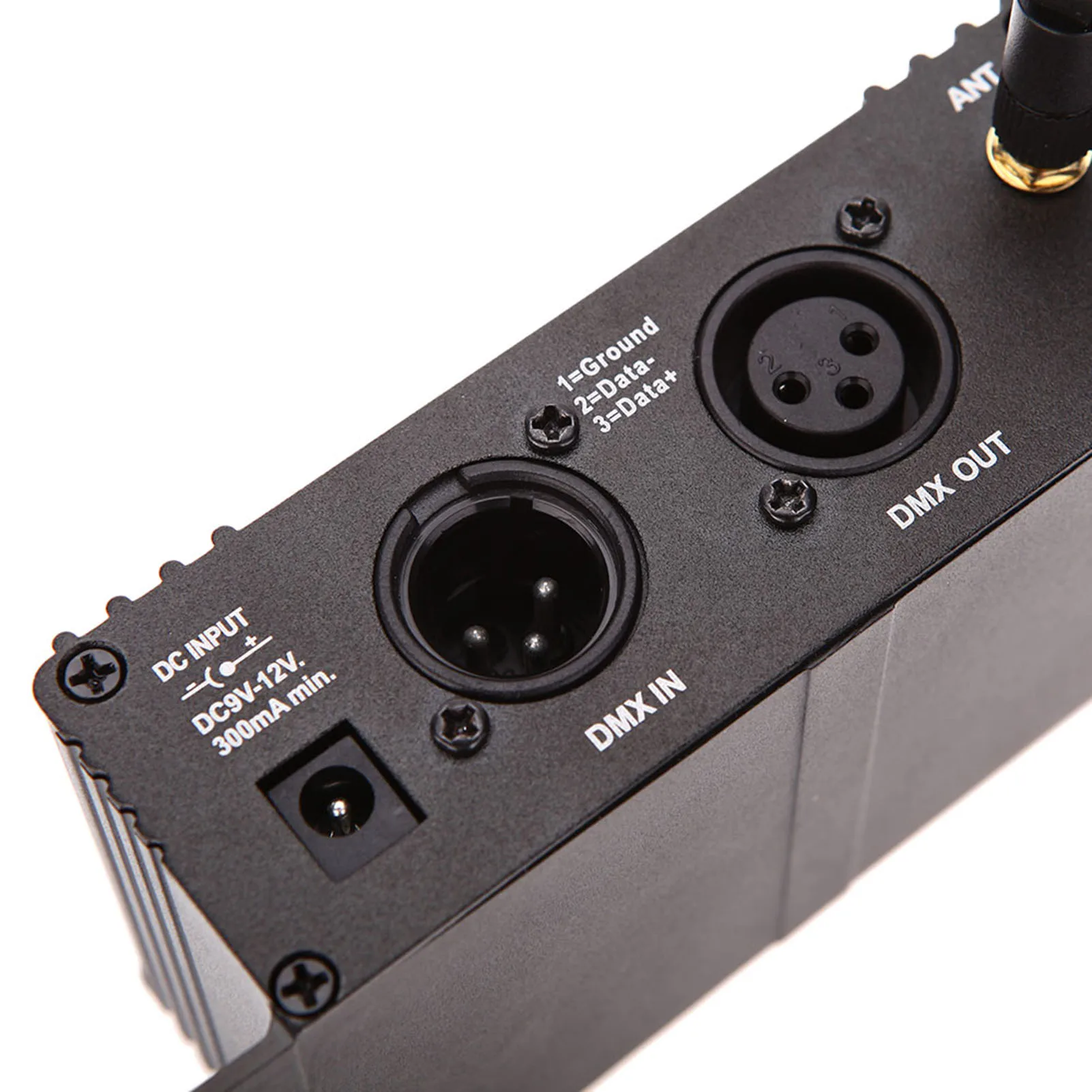 2.4G Wireless DMX 512 Controller Transmitter Receiver LCD Display Power Adjustable Repeater Lighting Controller