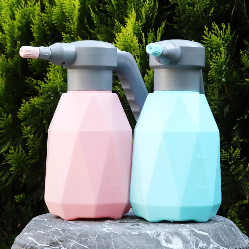 

2L Cordless Electric Garden Sprayer Watering Can 2000mA USB Rechargable Automatic Atomizer Plant Mister Spray Bottle