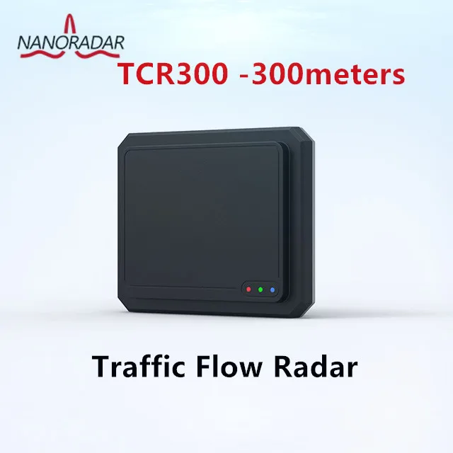 

Nanoradar TCR300 300M, multi-lane multi-target card speed measuring radar traffic flow radar, high accuracy