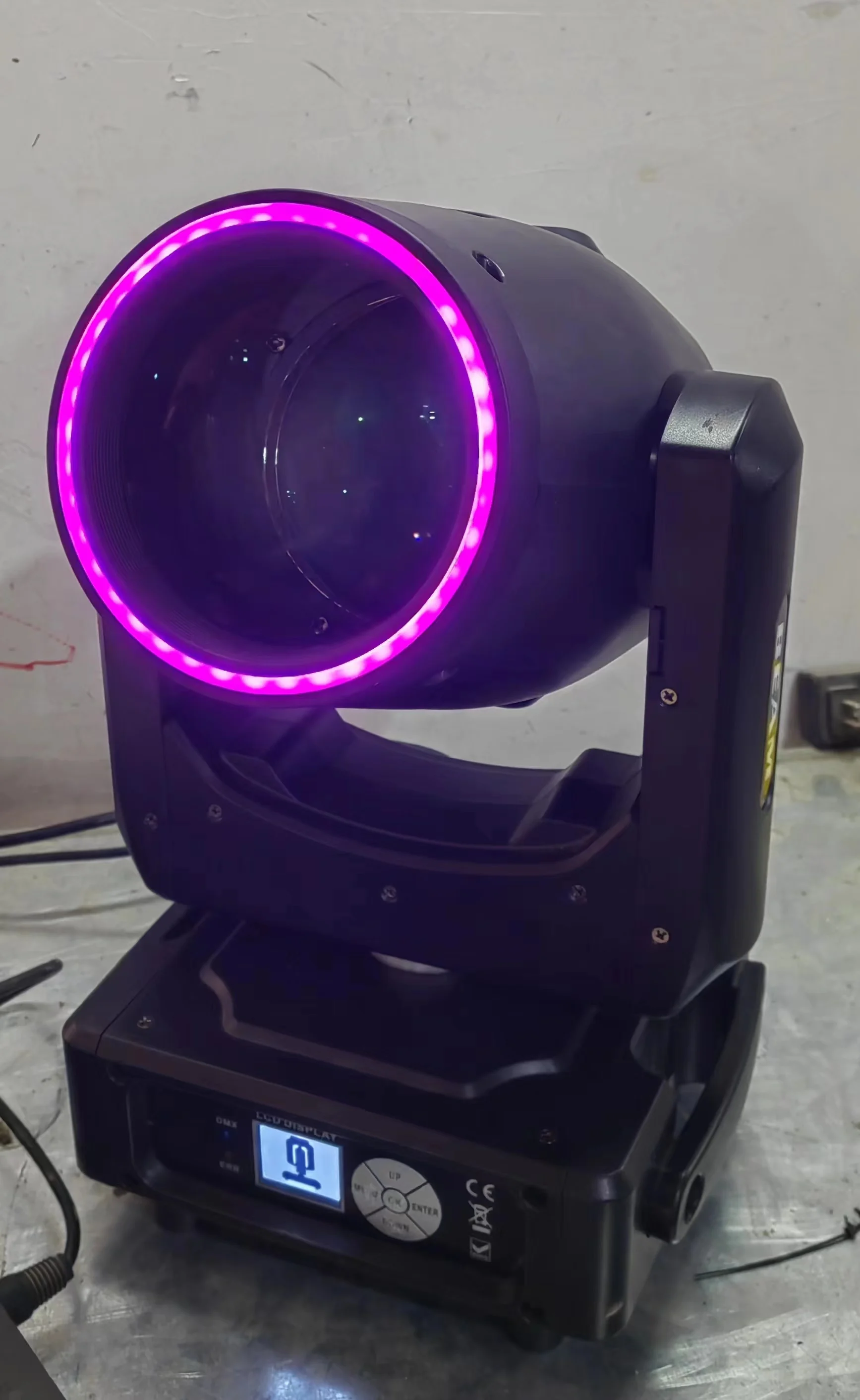 Hot Selling 230W 295W Mini Sharpy Beam Moving Head Light 7R Stage Lighting 48 Honeycomb Prism Rainbow Hola Strip Ring Moving