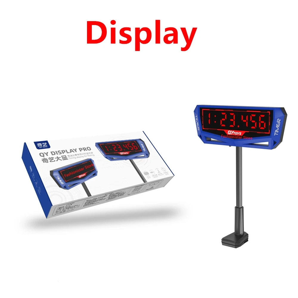 QiYi-pantalla LED con temporizador para competición, Cubo de velocidad WCA, Cubo mágico de juguete, rompecabezas de giro QiYi Display for Timer