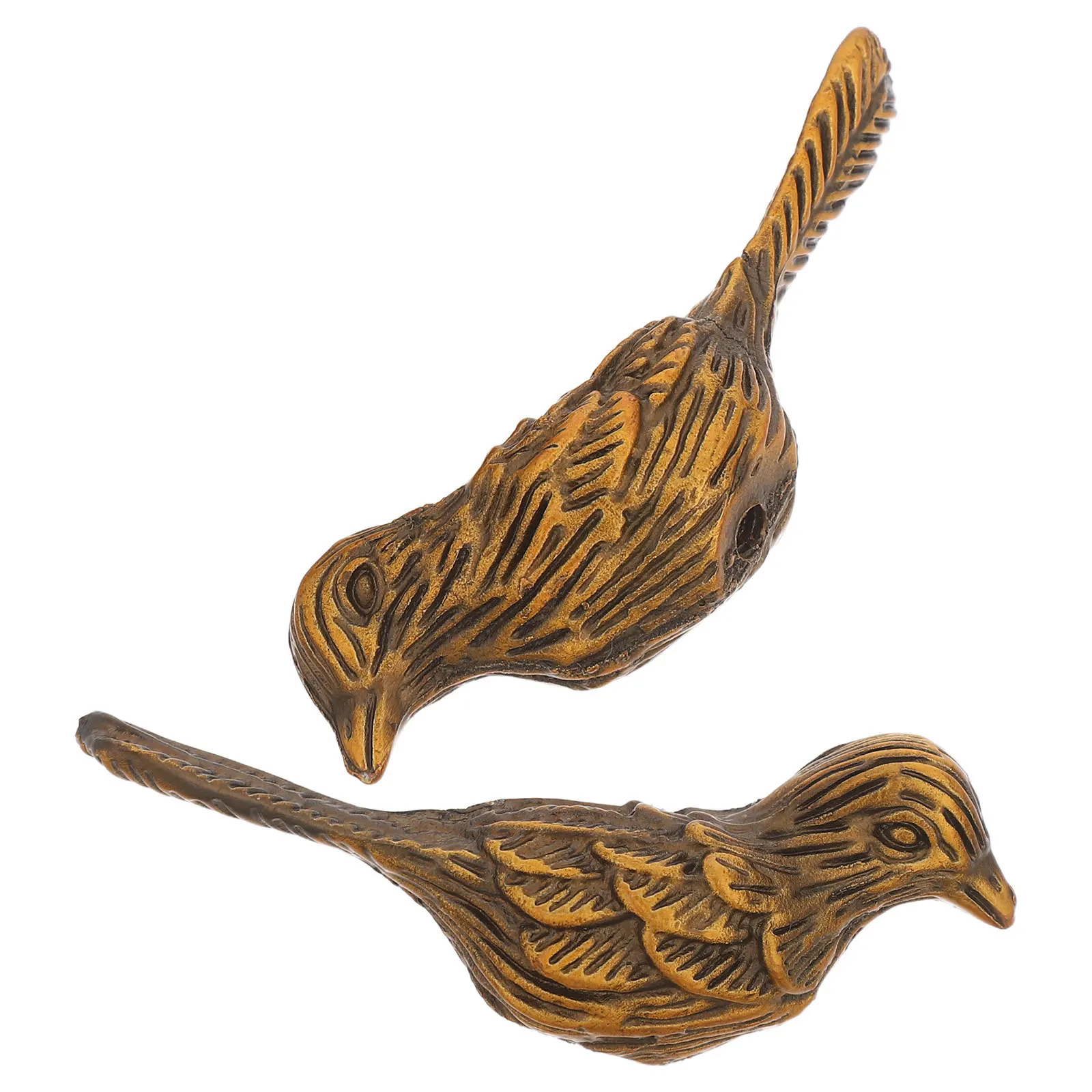 

2Pcs Bird Drawer Handles Zinc Alloy Single Hole Animal Cabinet Knobs Kitchen Wardrobe Dresser Furniture Pulls Cartoon Cabinet